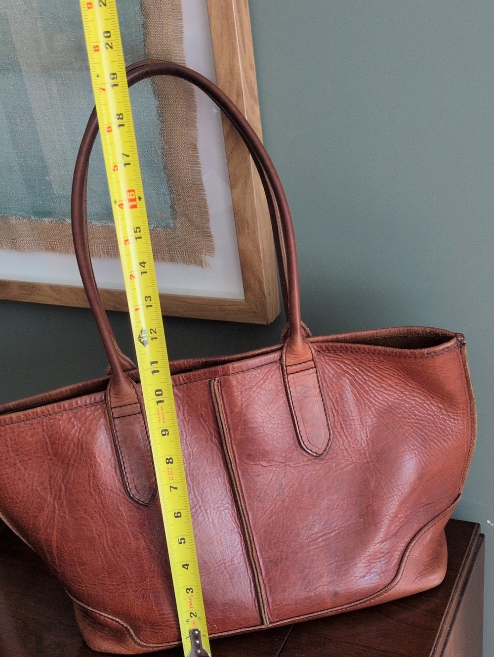 Frye Lucy Genuine Leather Tote - Picture 5 of 13